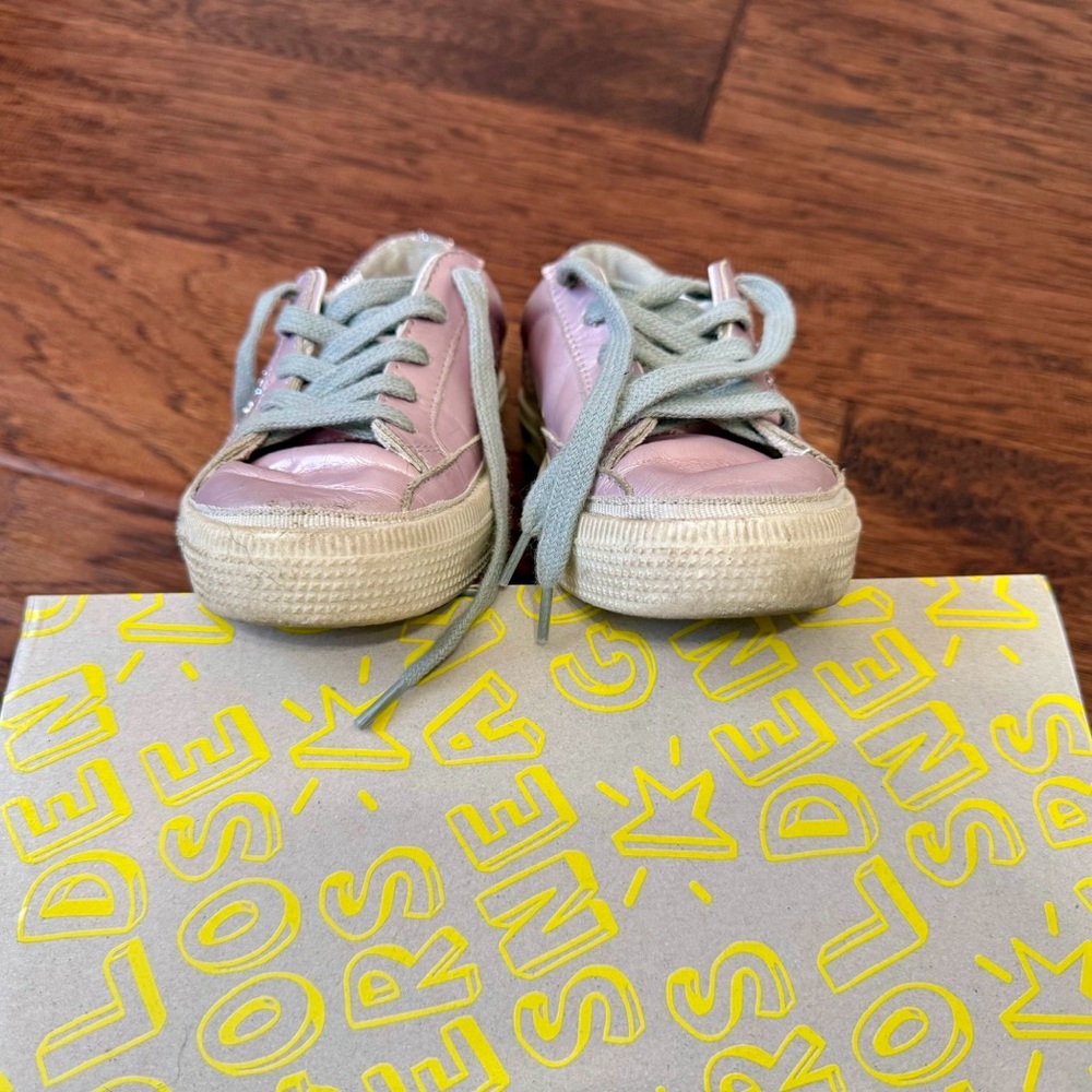 Golden Goose Kids Superstar glitter-detail sneakers - Picture 6 of 13